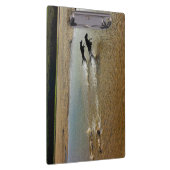 Rocket Dogs die de rivier de Gannel oplaadt Klembord (Rechts)