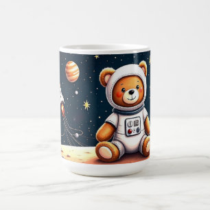 Rocket Dromen Teddy Astronaut Koffiemok