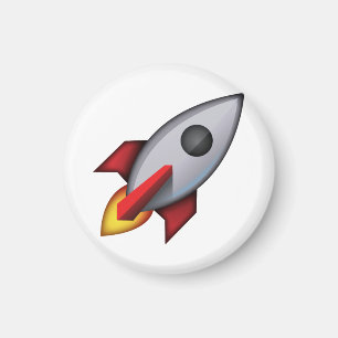 Rocket - Emoji Magneet