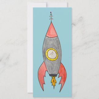 Rocket flat-card