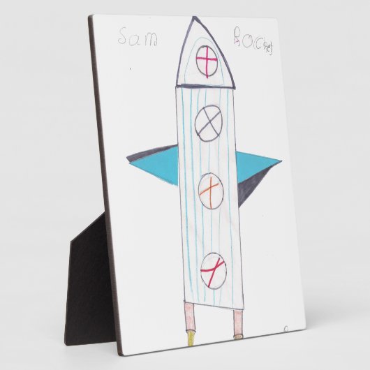 ROCKET FOTOPLAAT (Zijkant)