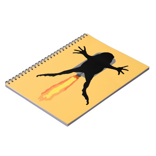 Rocket Frog Notitieboek (Linkerzijde)