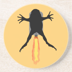 Rocket Frog Zandsteen Onderzetter