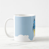 Rocket Fuel Funny Motivatie Humor Quote Joke Koffiemok (Links)