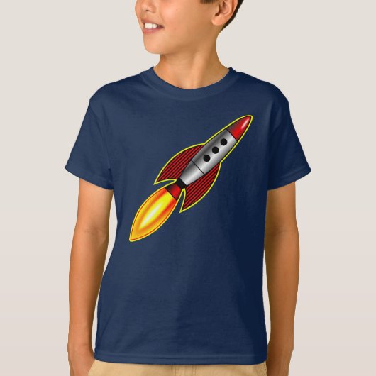 Rocket - Gepersonaliseerd T-shirt (Voorkant)