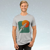 Rocket Graphic T-Shirt Tri-Blend Shirt