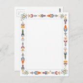  Rocket-grens Briefkaart (Voorkant / Achterkant)