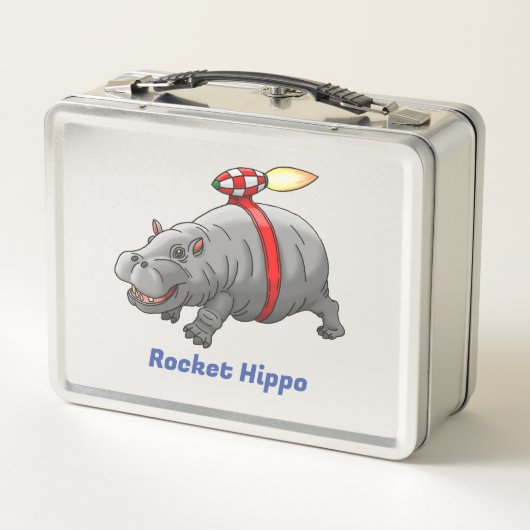 Rocket Hippo (Achterkant)