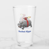 Rocket Hippo Glas (Achterkant)