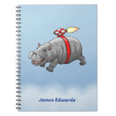 Rocket Hippo Notitieboek (Voorkant)