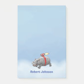 Rocket Hippo Post-it® Notes (Voorkant)