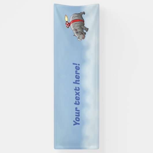 Rocket Hippo Spandoek (Verticaal)