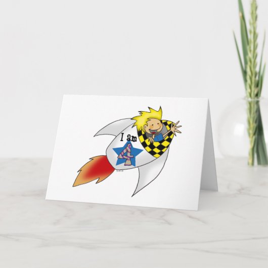 Rocket Kaart (Voorkant)