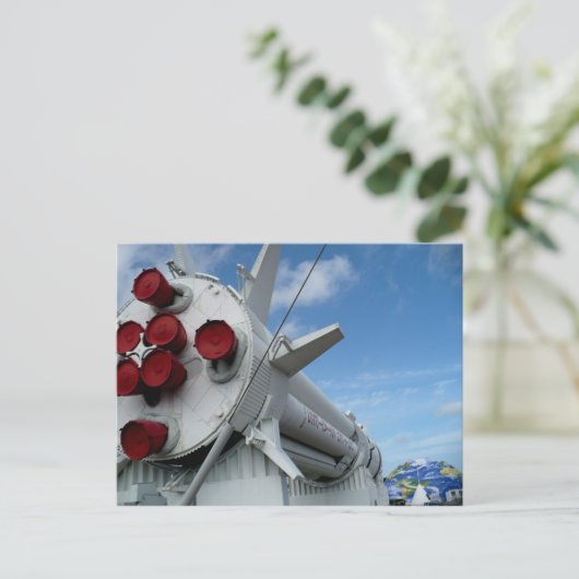 Rocket, Kennedy Space Center, Florida Briefkaart (Staand voorkant)