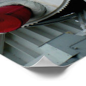 Rocket, Kennedy Space Center, Florida Poster (Hoek)