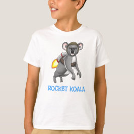 Rocket Koala Bear's eerste jetpackrit T-shirt