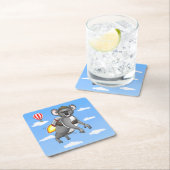 Rocket Koala-Beer Kartonnen Onderzetters (Insitu)