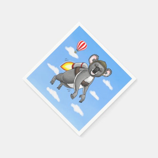 Rocket Koala Servet (Hoek)