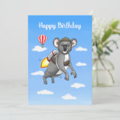 Rocket Koala's Jetpack Rit Kaart (Staand voorkant)
