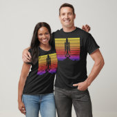Rocket Launch Blast Off Astronomie Retro Space T-shirt (Unisex)