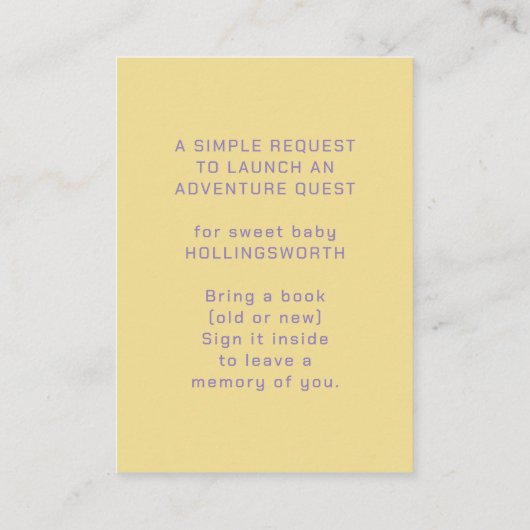 Rocket Launch Books for Baby Pink & Blue Informatiekaartje (Achterkant)