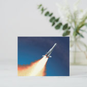 Rocket Launch Briefkaart (Staand voorkant)