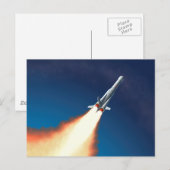 Rocket Launch Briefkaart (Voorkant / Achterkant)