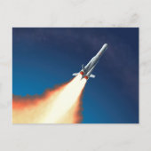 Rocket Launch Briefkaart (Voorkant)