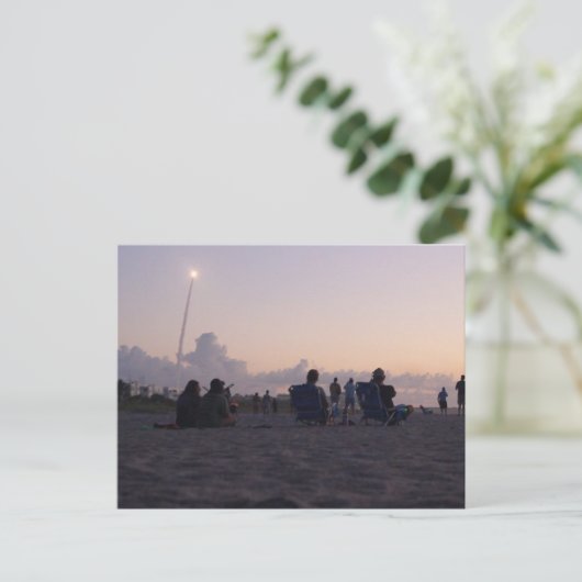 Rocket Launch, Cape Canaveral, Florida Briefkaart (Staand voorkant)