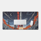 Rocket Launch Countdown - Space Race Drama Scene Bureaumat (Keyboard & Muis)