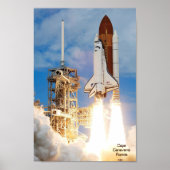 Rocket Launch Florida USA Poster (Voorkant)