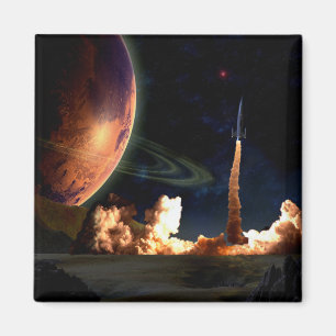 Rocket Launch Magneet