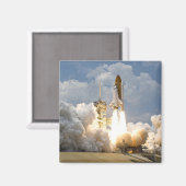 Rocket Launch, Space Shuttle Magneet (Voorkant / Achterkant)