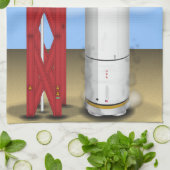 Rocket Launcher Theedoek (Gevouwen)