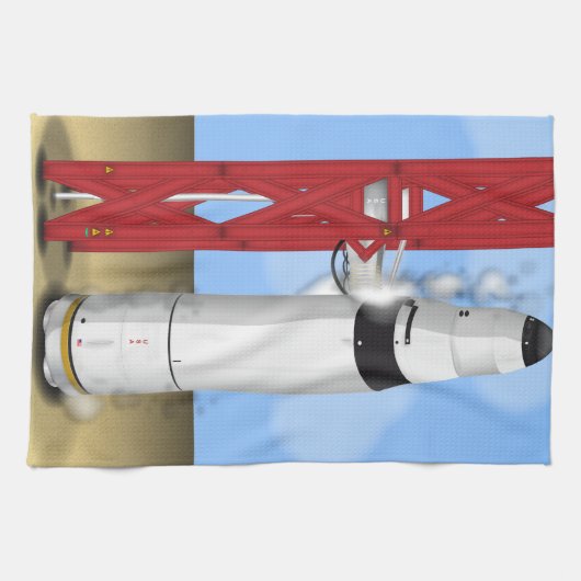 Rocket Launcher Theedoek (Horizontaal)