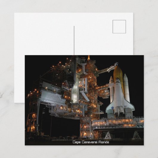Rocket Launchpad Florida Verenigde Staten Briefkaart (Voorkant / Achterkant)