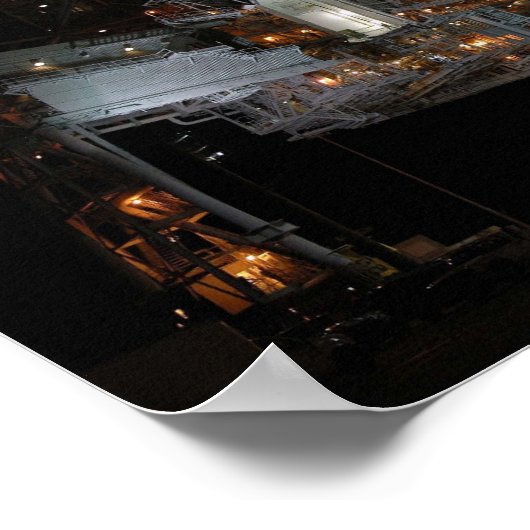 Rocket Launchpad Florida Verenigde Staten Poster (Hoek)