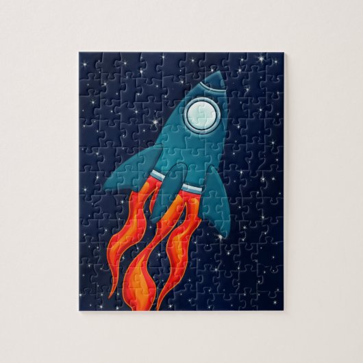 Rocket Legpuzzel (Verticaal)