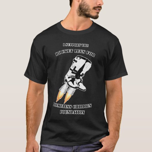 Rocket Legs T-shirt (Voorkant)