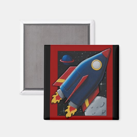 Rocket Magneet (Voorkant / Achterkant)
