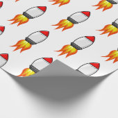 Rocket Missile Cadeaupapier (Hoek)