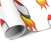 Rocket Missile Cadeaupapier (Rol Hoek)