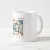 Rocket Moon Space Monogram Grote Koffiekop (Voorkant rechts)