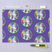 Rocket naar de maan tissuepapier (Craft)