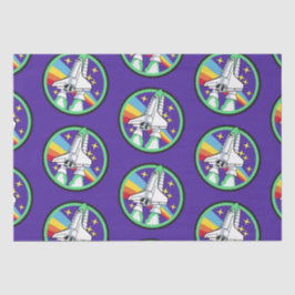 Rocket naar de maan tissuepapier