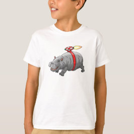 Rocket Nijlpaard's Jetpackrit T-shirt