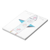 ROCKET NOTITIEBLOK (Linkerzijde)