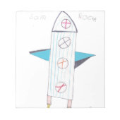 ROCKET NOTITIEBLOK (Voorkant)
