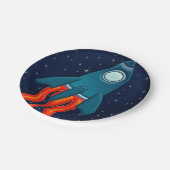 Rocket Papieren Bordje (Gekanteld)