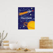 Rocket Personalized Poster (Keuken)